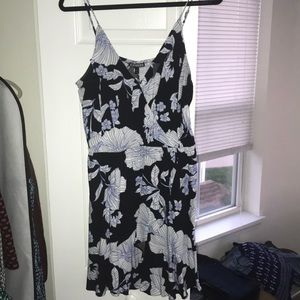 Express Faux Wrap Dress